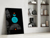 Dot Under the Rainbow Glass Wall Art by Insigneart USA