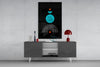 Dot Under the Rainbow Glass Wall Art by Insigneart USA