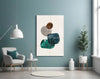 Dance of Earth Colors Glass Wall Art by Insigneart USA