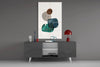 Dance of Earth Colors Glass Wall Art by Insigneart USA