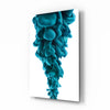 Blue Layers Glass Wall Art by Insigneart USA
