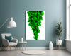 Green Layers Glass Wall Art by Insigneart USA
