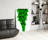 Green Layers Glass Wall Art by Insigneart USA