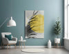 Autumn Yellow Glass Wall Art by Insigneart USA