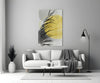 Autumn Yellow Glass Wall Art by Insigneart USA