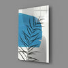 Autumn Blue Glass Wall Art by Insigneart USA