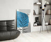 Autumn Blue Glass Wall Art by Insigneart USA