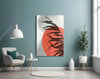 Autumn Red Glass Wall Art by Insigneart USA