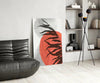 Autumn Red Glass Wall Art by Insigneart USA