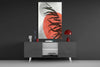 Autumn Red Glass Wall Art by Insigneart USA
