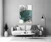 Autumn Green Glass Wall Art by Insigneart USA