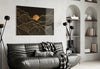 Moon and Mountains Glass Wall Art by Insigneart USA