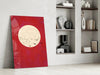 Fly from the Moon Glass Wall Art by Insigneart USA