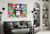 Monkey Face Glass Wall Art by Insigneart USA