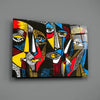 Faces Glass Wall Art by Insigneart USA