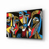 Faces Glass Wall Art by Insigneart USA