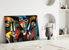 Faces Glass Wall Art by Insigneart USA