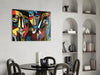Faces Glass Wall Art by Insigneart USA