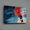 Baloon to the Moon Glass Wall Art by Insigneart USA