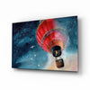 Baloon to the Moon Glass Wall Art by Insigneart USA
