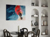 Baloon to the Moon Glass Wall Art by Insigneart USA