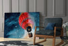 Baloon to the Moon Glass Wall Art by Insigneart USA