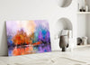 Lake View Glass Wall Art by Insigneart USA