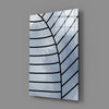 Lines of Leaf Glass Wall Art by Insigneart USA