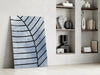 Lines of Leaf Glass Wall Art by Insigneart USA