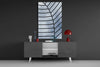 Lines of Leaf Glass Wall Art by Insigneart USA