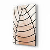 Lines of Leaf Glass Wall Art by Insigneart USA