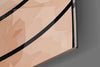 Lines of Leaf Glass Wall Art by Insigneart USA