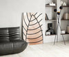 Lines of Leaf Glass Wall Art by Insigneart USA
