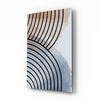 Lines of Waves Glass Wall Art by Insigneart USA