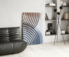Lines of Waves Glass Wall Art by Insigneart USA