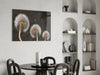 Dandelions Glass Wall Art by Insigneart USA