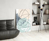 Chaotic Glass Wall Art by Insigneart USA