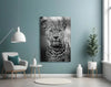 Leopard Glass Wall Art by Insigneart USA