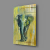 Elephant Glass Wall Art by Insigneart USA