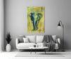 Elephant Glass Wall Art by Insigneart USA