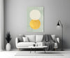 Sun and Moon Glass Wall Art by Insigneart USA