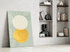 Sun and Moon Glass Wall Art by Insigneart USA