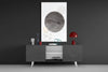 Black Moon Glass Wall Art by Insigneart USA