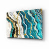 Marble Waves Glass Wall Art by Insigneart USA