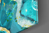Marble Waves Glass Wall Art by Insigneart USA