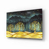 Golden Forest Glass Wall Art by Insigneart USA
