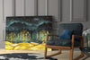 Golden Forest Glass Wall Art by Insigneart USA