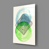 Abstract Circles Glass Wall Art by Insigneart USA