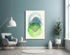 Abstract Circles Glass Wall Art by Insigneart USA