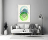 Abstract Circles Glass Wall Art by Insigneart USA